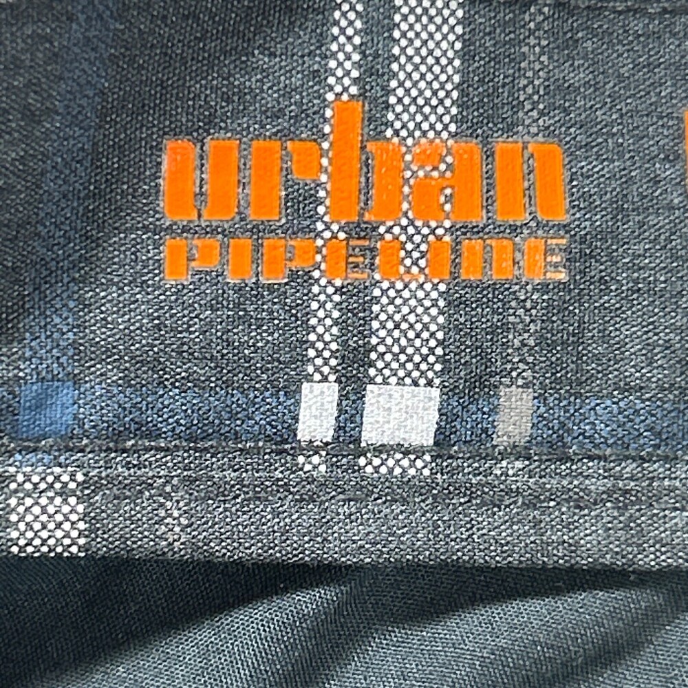 Urban Pipeline Men's Chino Shorts Size 30 Grey Plaid Max Flex Shorts Golf Flat - Picture 8 of 16